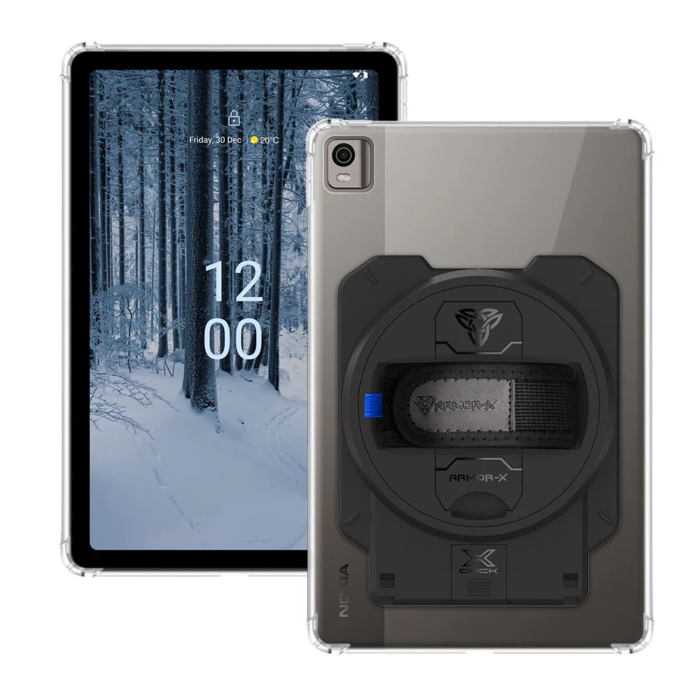 ZAN-NK-T21 | Nokia T21 | 4 Corner Protection Case With X-DOCK Modular Eco-System