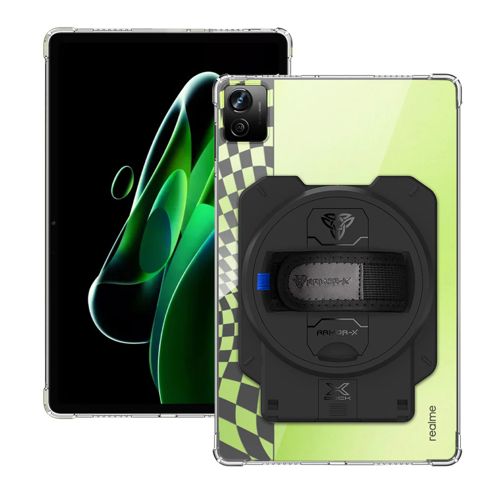 ZAN-OP-RMPX | OPPO Realme Pad X | 4 Corner Protection Case With X-DOCK Modular Eco-System