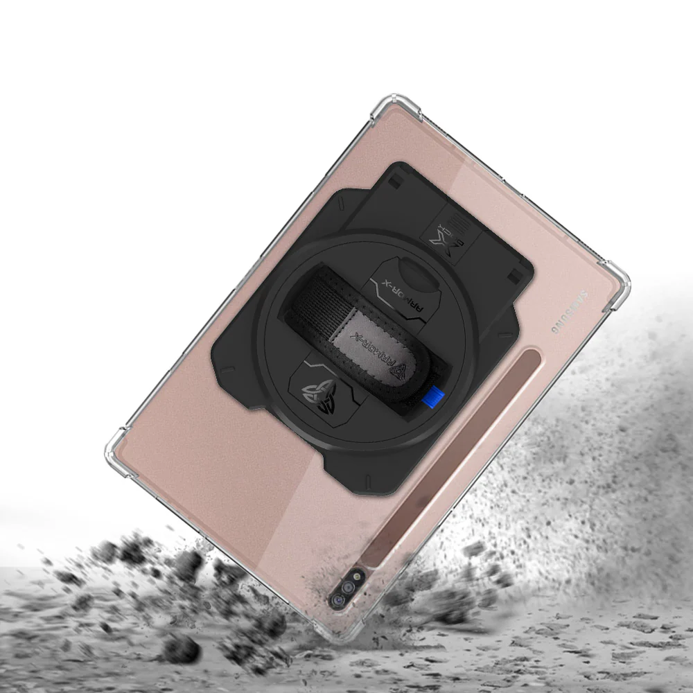 ZAN-SS-S7 | Samsung Galaxy Tab S7 SM-T870 / SM-T875 / SM-T876B | 4 Corner Protection Case With X-DOCK Modular Eco-System - Image 10
