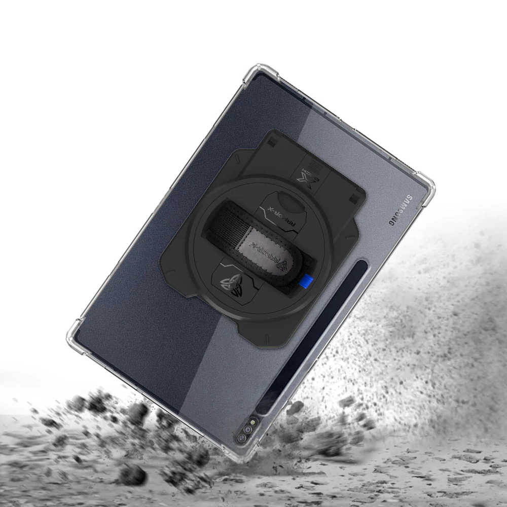 ZAN-SS-S7P | Samsung Galaxy Tab S7 Plus S7+ SM-T970 / T975 / T976B | 4 Corner Protection Case With X-DOCK Modular Eco-System - Image 11