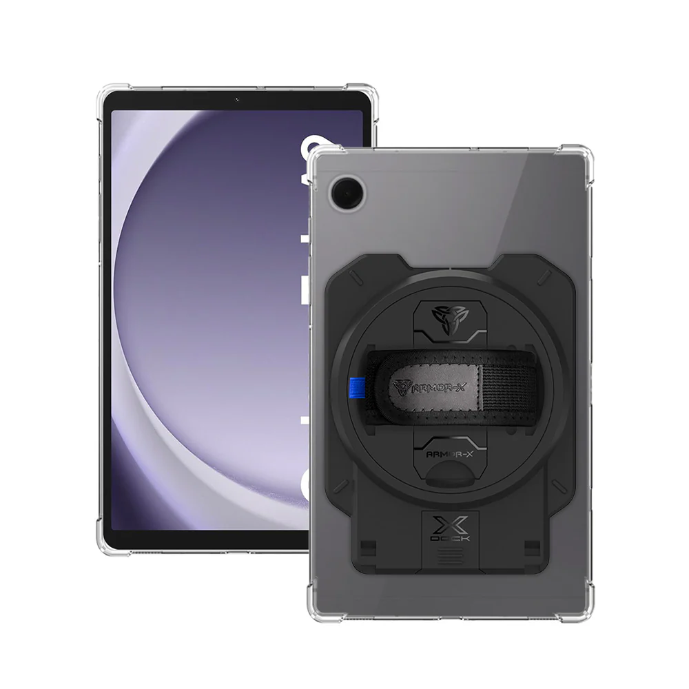 ZAN-SS-X110 | Samsung Galaxy Tab A9 ( 8.7" ) SM-X110 / SM-X115 | 4 Corner Protection Case With X-DOCK Modular Eco-System