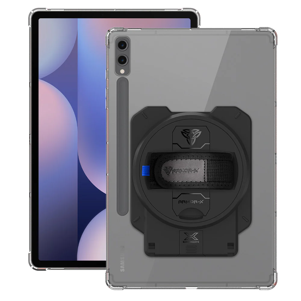 ZAN-SS-X810 | Samsung Galaxy Tab S10+ S10 Plus SM-X820 / X826B | 4 Corner Protection Case With X-DOCK Modular Eco-System