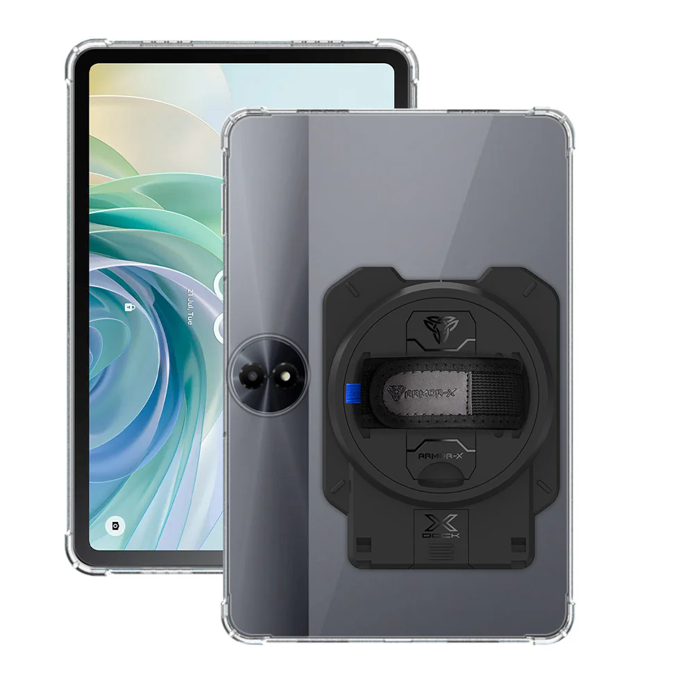 ZAN-TCL-11G2 | TCL Tab 11 Gen 2 (9491G) / TCL Tab 11 FE (9465X) / TCL NxtPaper 11 Gen 2 | 4 Corner Protection Case With X-DOCK Modular Eco-System