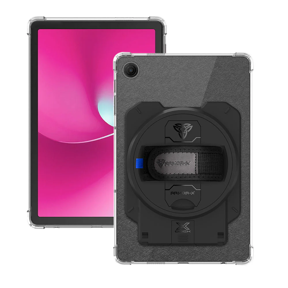 ZAN-TMO-TAB2 | T-Mobile REVVL Tab 2 | 4 Corner Protection Case With X-DOCK Modular Eco-System