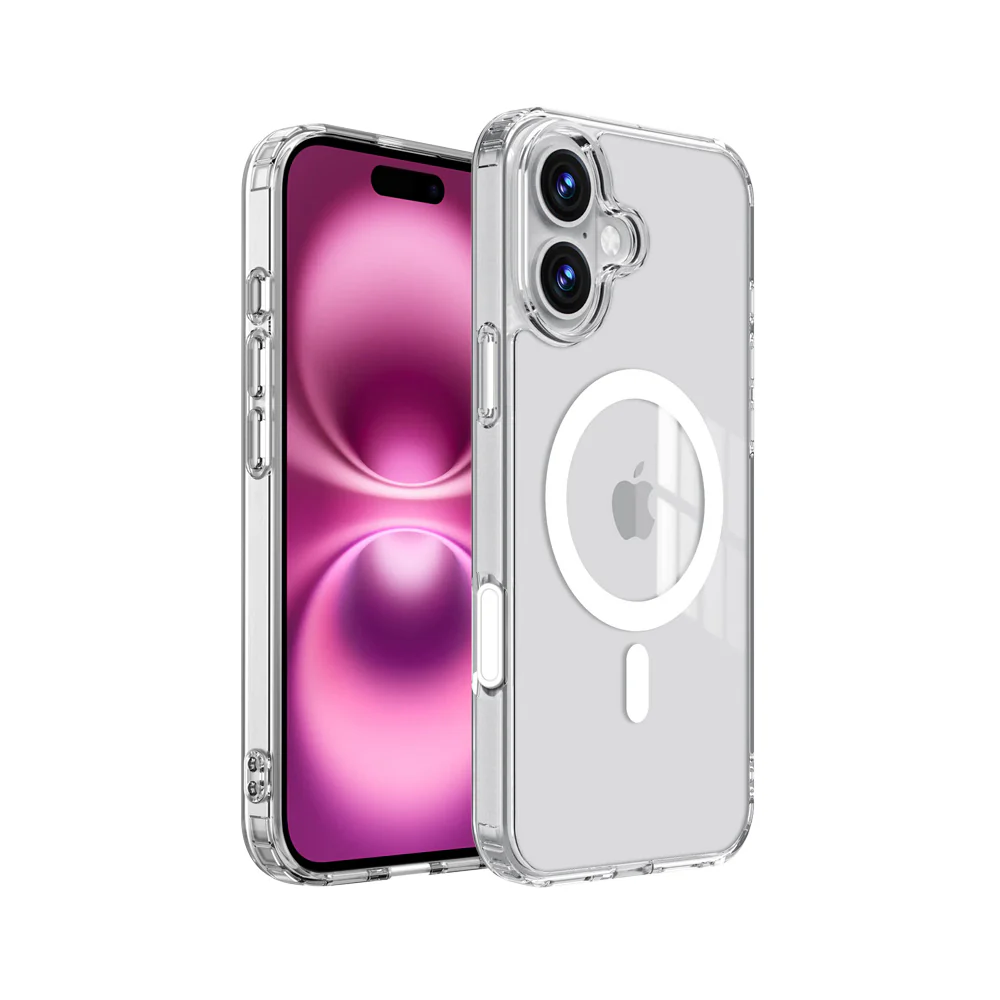 ZMN-IPH-16 | iPhone 16 | Clear Protective Case with MagSafe & Camera Control Button