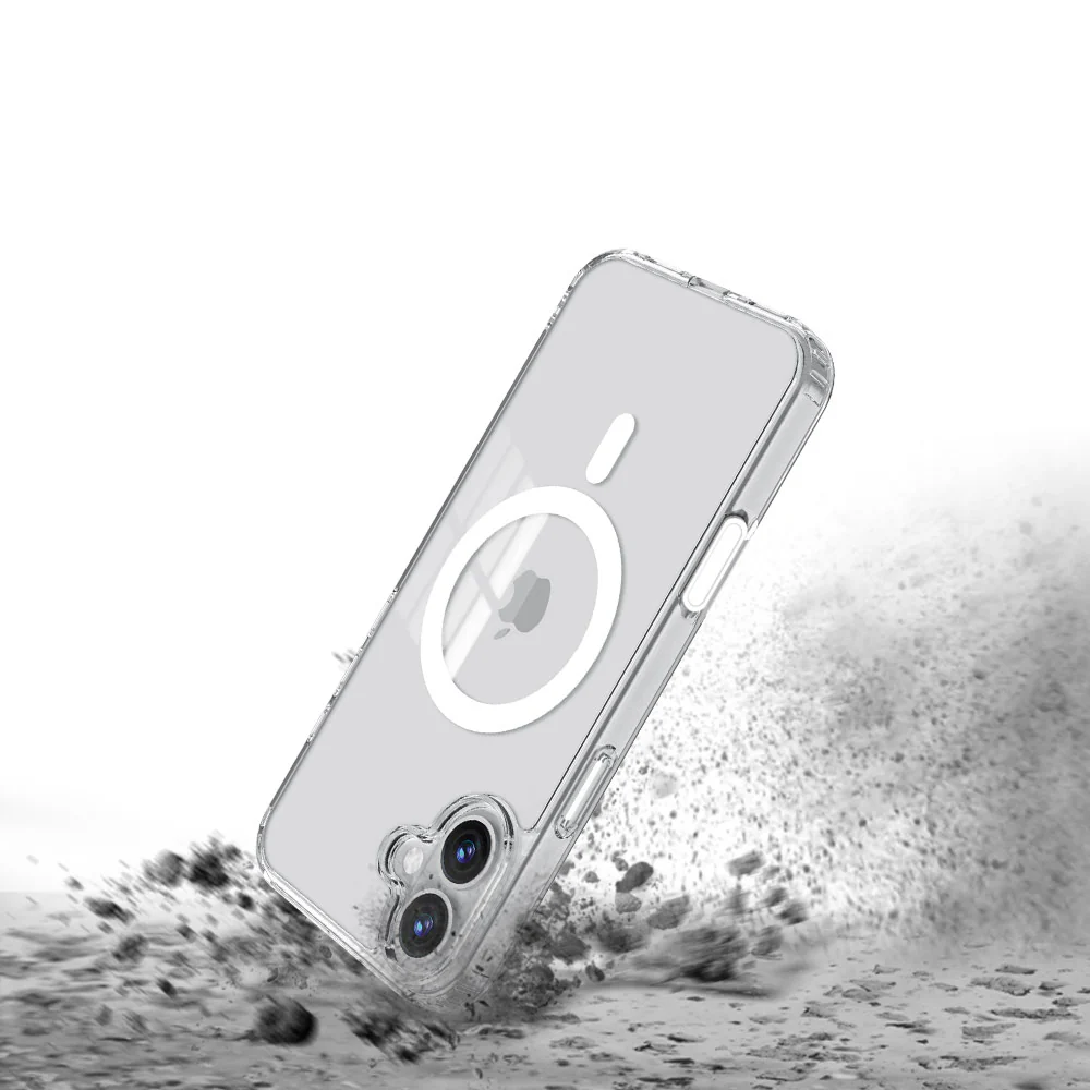 ZMN-IPH-16 | iPhone 16 | Clear Protective Case with MagSafe & Camera Control Button - Image 4