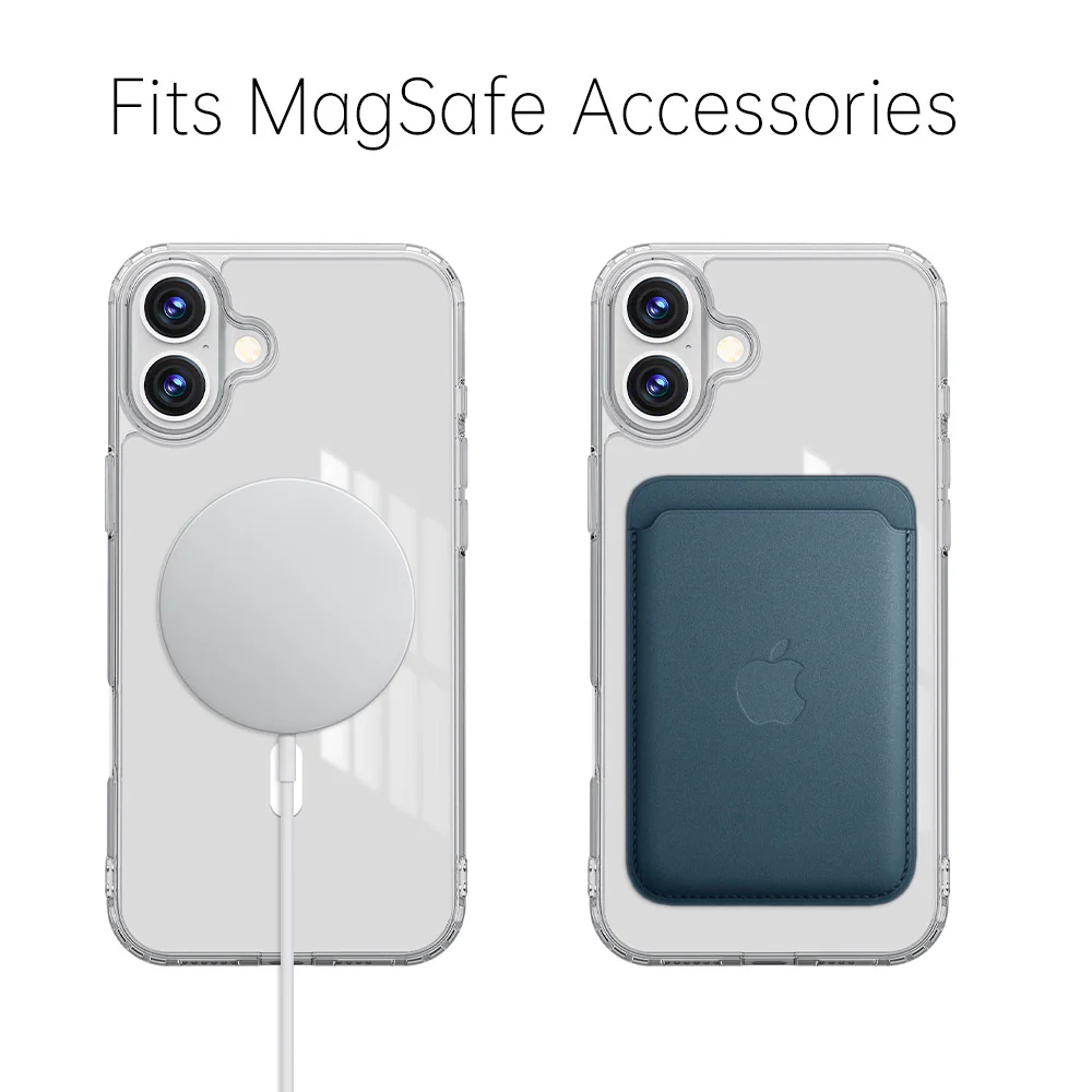ZMN-IPH-16 | iPhone 16 | Clear Protective Case with MagSafe & Camera Control Button - Image 5