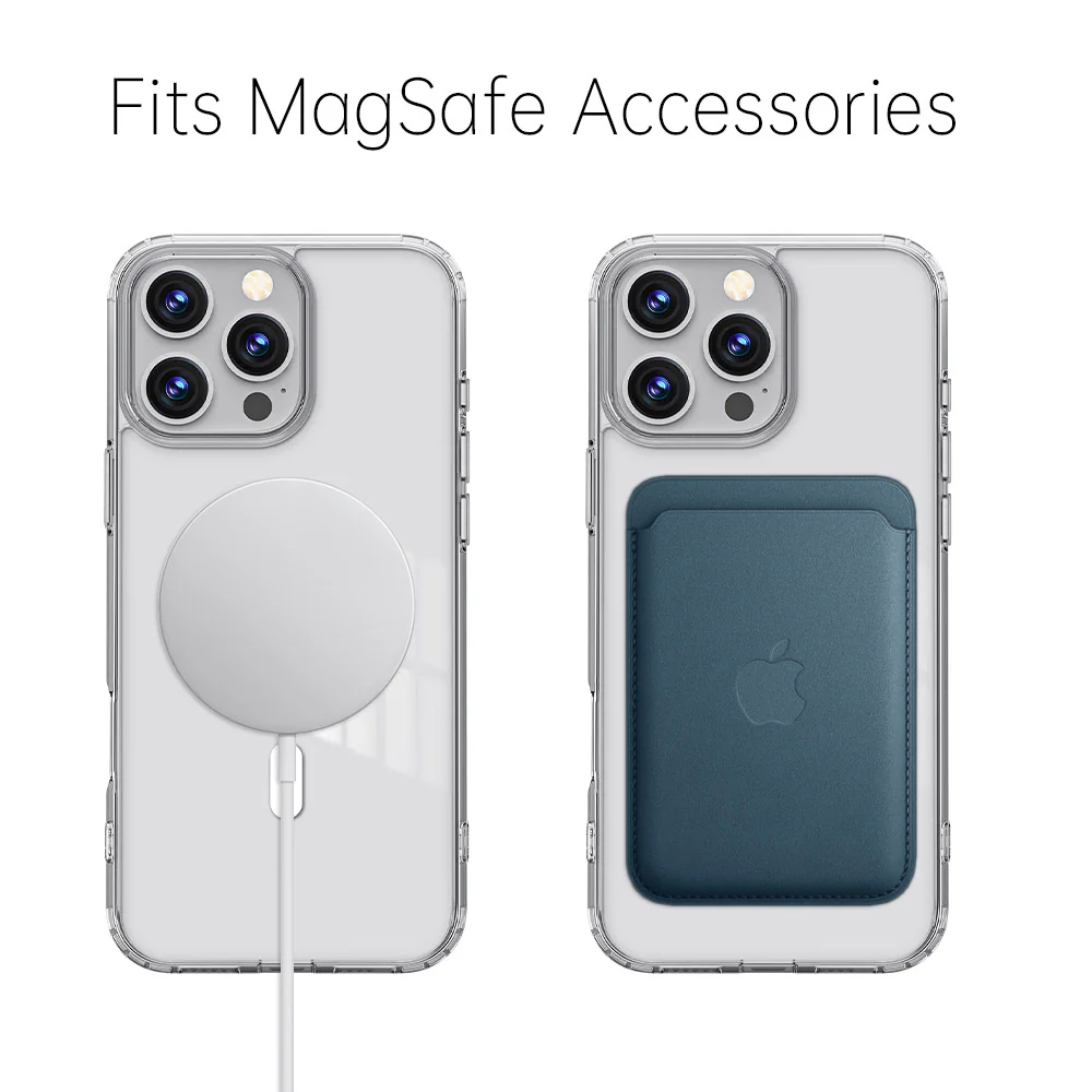 ZMN-IPH-16PMX | iPhone 16 Pro Max | Clear Protective Case with MagSafe & Camera Control Button - Image 5