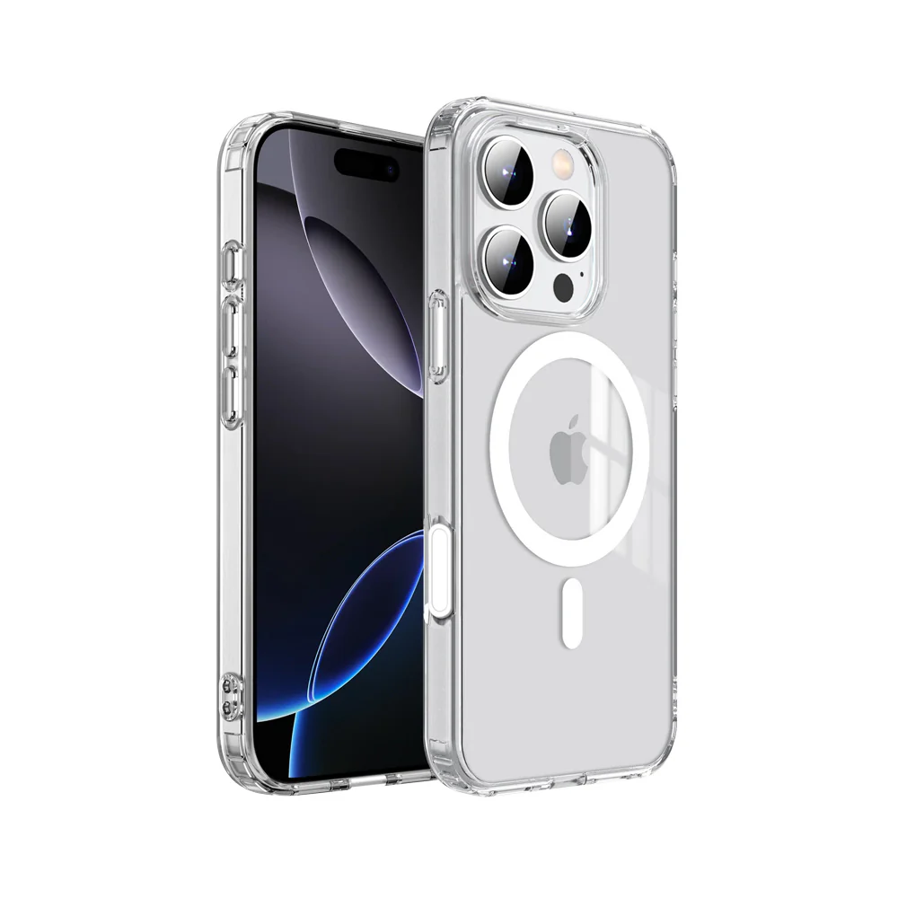 ZMN-IPH-16PRO | iPhone 16 Pro | Clear Protective Case with MagSafe & Camera Control Button