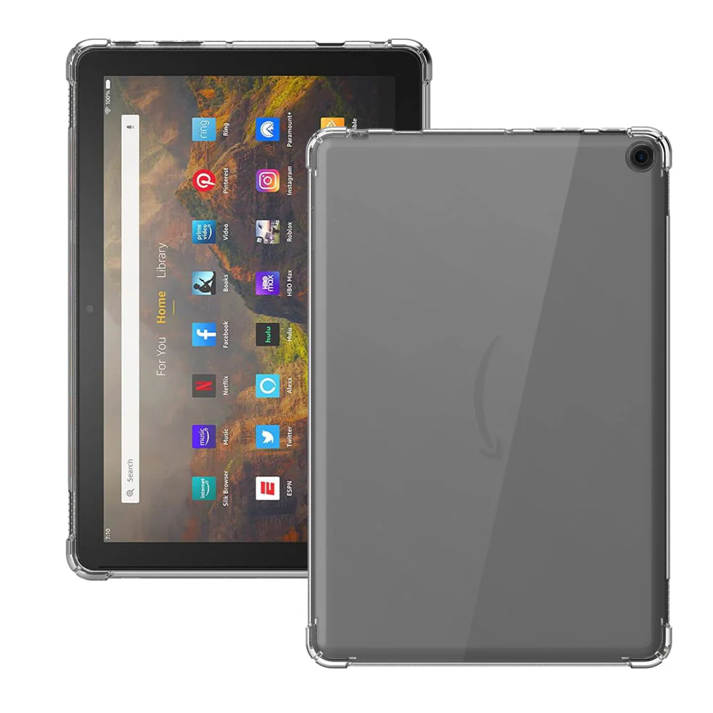 ZN-AZ-HD10G13 | Amazon Fire HD 10 2023 | 4 corners reinforced impact protection gel case