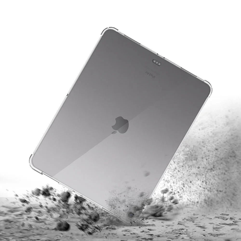 ZN-iPad-A6CL | iPad Air 13 (M2) / (M3) / (M4) | 4 corners reinforced impact protection gel case - Image 3