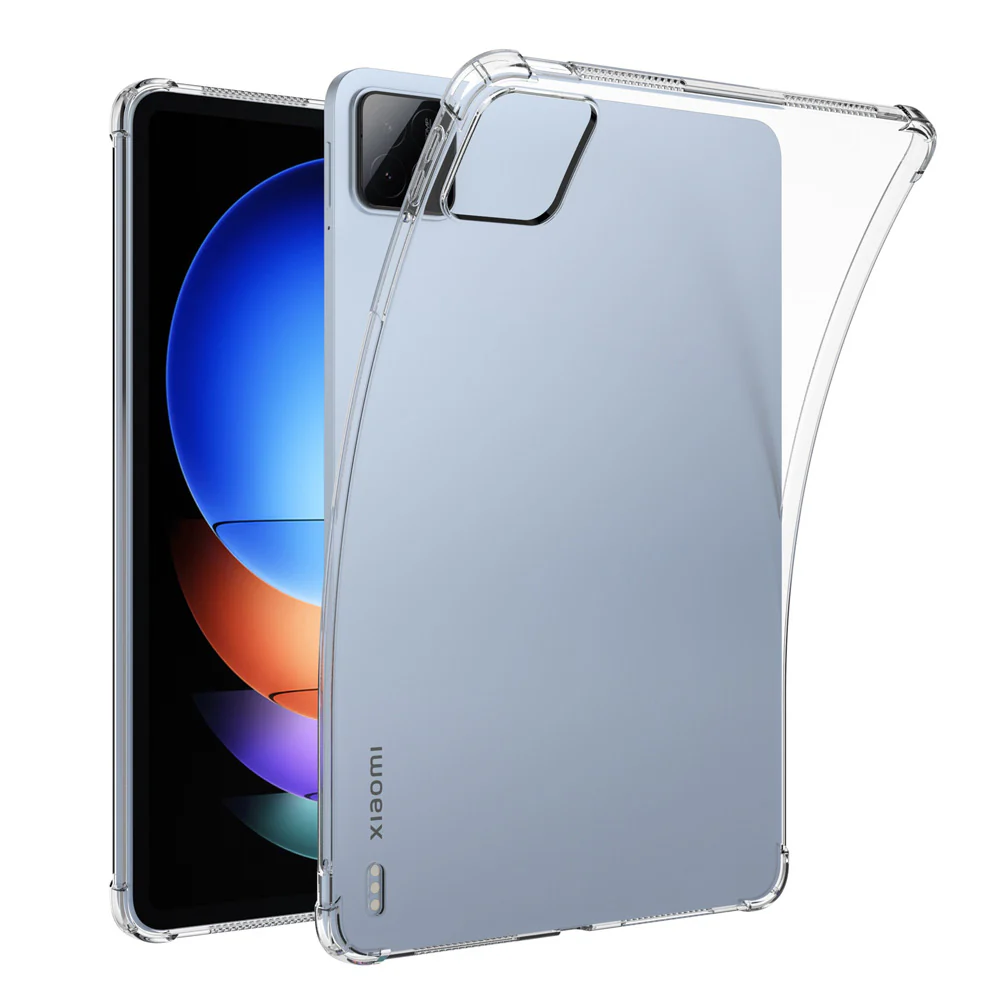 ZN-Mi-PAD6SP | Xiaomi Pad 6S Pro 12.4 | 4 corners reinforced impact protection gel case - Image 3