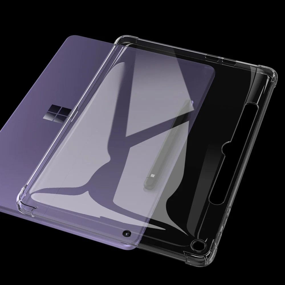 ZN-MS-SFPR12 | Microsoft Surface Pro 12-inch Copilot+ PC | 4 corners reinforced impact protection gel case - Image 3