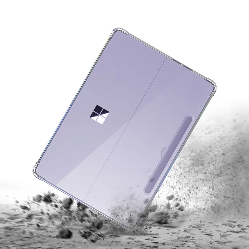 ZN-MS-SFPR12 | Microsoft Surface Pro 12-inch Copilot+ PC | 4 corners reinforced impact protection gel case - Image 5