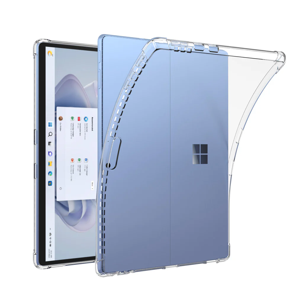 ZN-MS-SFPR9 | Microsoft Surface Pro 11 / 10 / 9 / 8 | 4 corners reinforced impact protection gel case - Image 2
