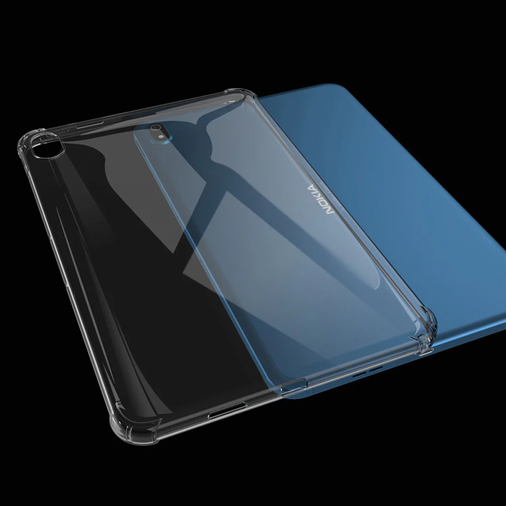 ZN-NK-T20 | Nokia T20 | 4 corners reinforced impact protection gel case - Image 4
