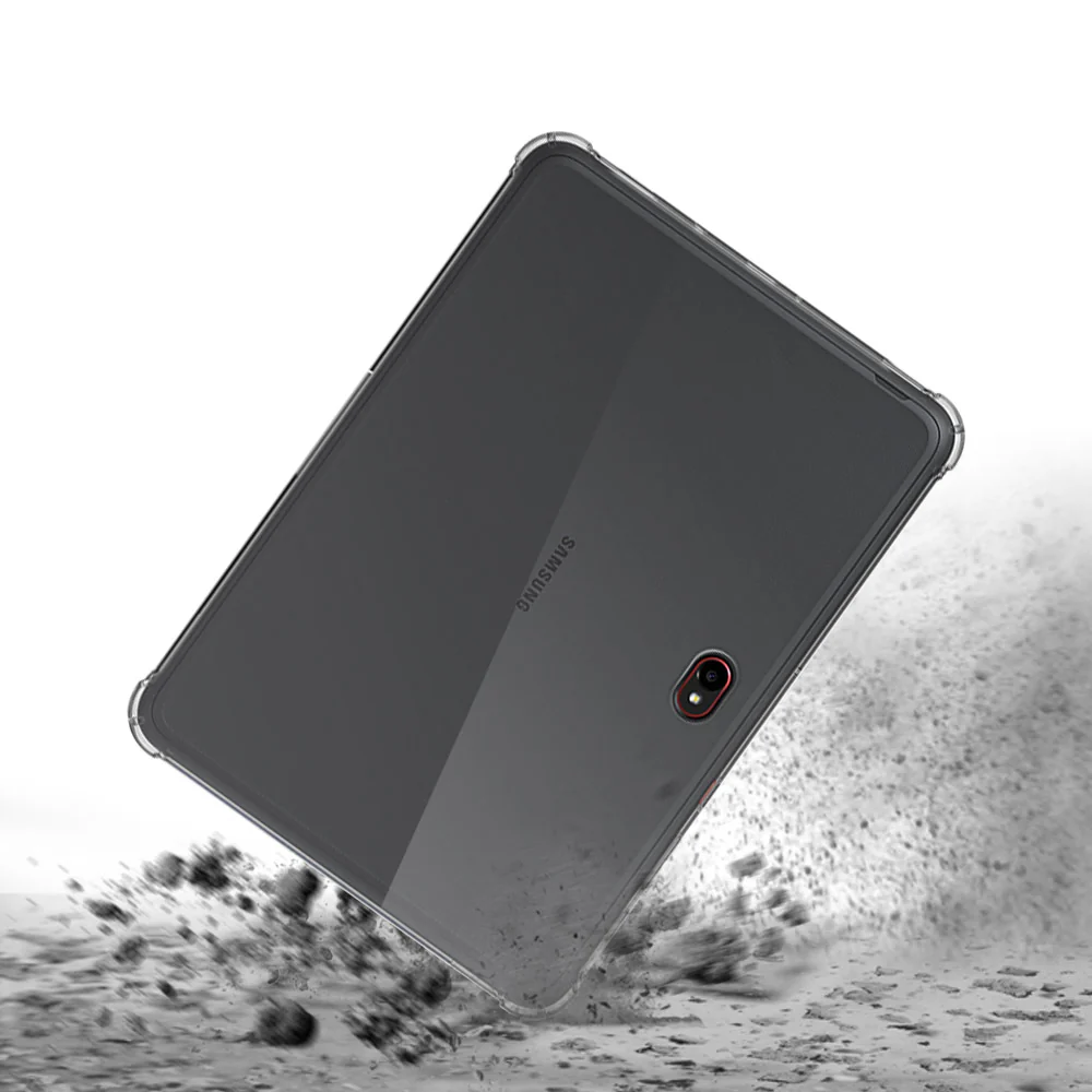 ZN-SS-ACTPR | Samsung Galaxy Tab Active Pro SM-T545 T547 / Active4 Pro SM-T630 T636 DM-638U | 4 corners reinforced impact protection gel case - Image 3