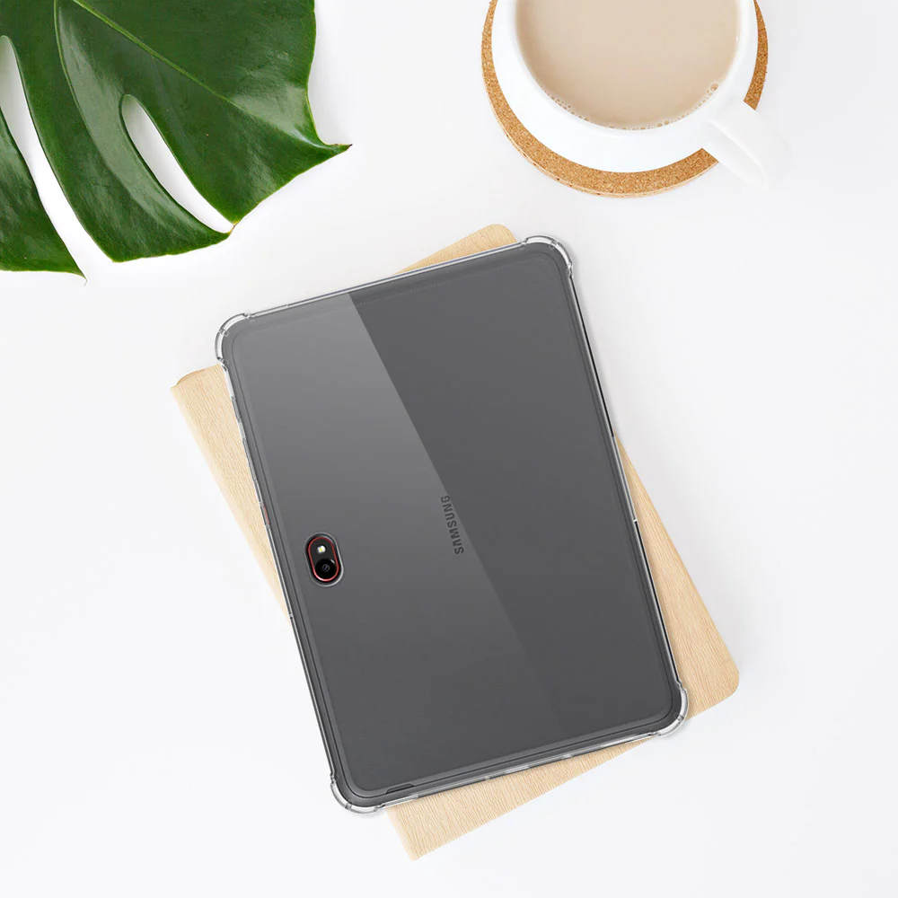 ZN-SS-ACTPR | Samsung Galaxy Tab Active Pro SM-T545 T547 / Active4 Pro SM-T630 T636 DM-638U | 4 corners reinforced impact protection gel case - Image 4