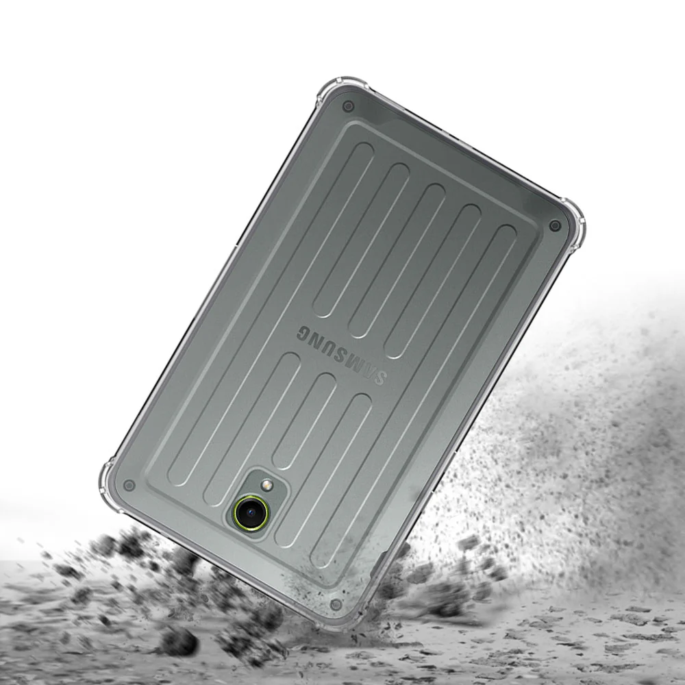 ZN-SS-X306 | Samsung Galaxy Tab Active5 (8-inch) SM-X300 SM-X306B SM-X308U / Active3 | 4 corners reinforced impact protection gel case - Image 3