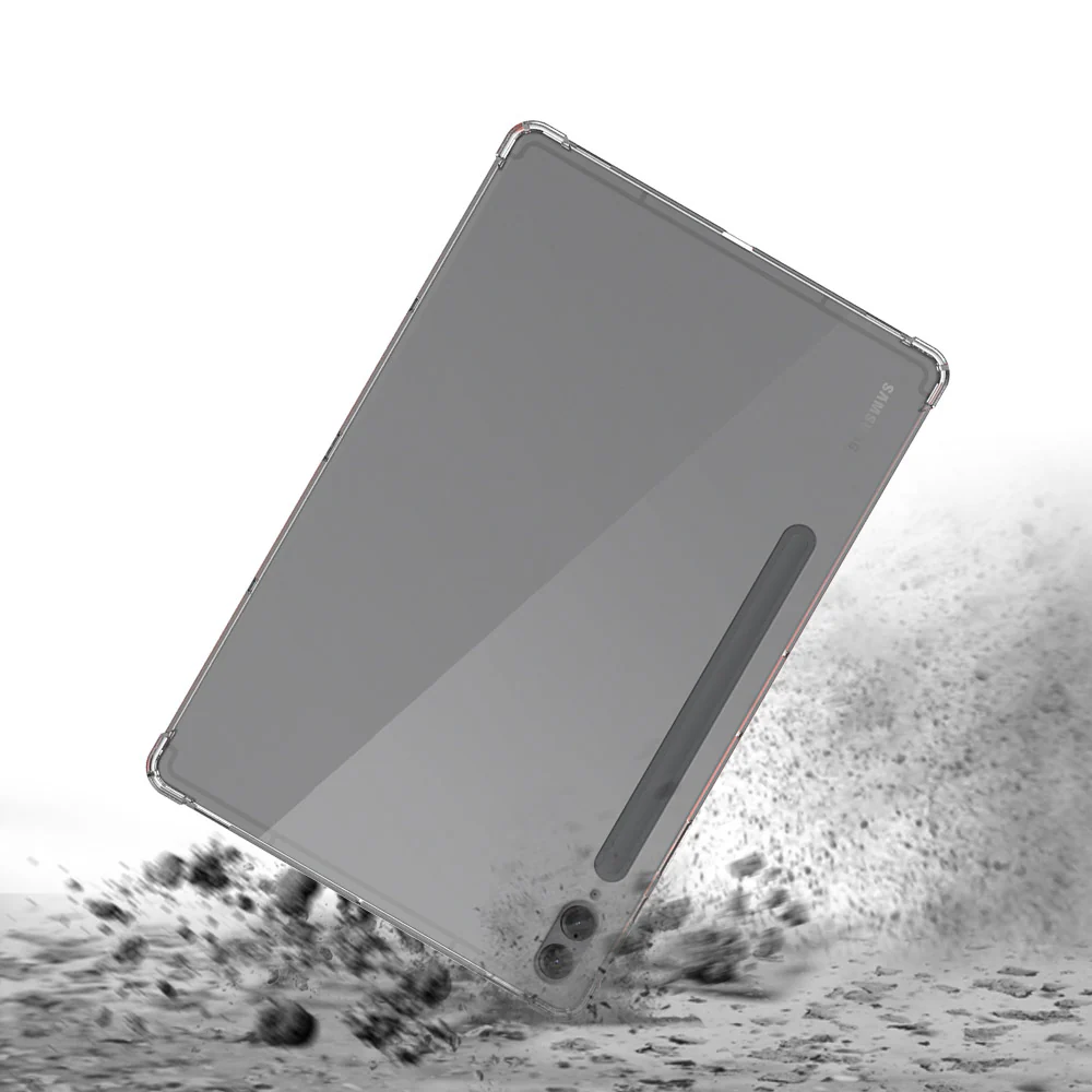 ZN-SS-X610 | Samsung Galaxy Tab S9 FE+ S9 FE Plus SM-X610 X616 X618 | 4 corners reinforced impact protection gel case - Image 3