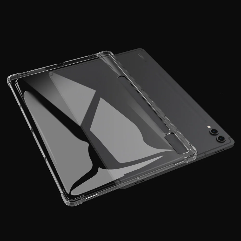 ZN-SS-X810 | Samsung Galaxy Tab S9+ S9 Plus SM-X810 / X816 / X818 | 4 corners reinforced impact protection gel case - Image 4