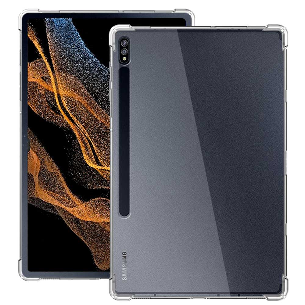 ZN-SS-X900 | Samsung Galaxy Tab S8 Ultra SM-X900 / X906 | 4 corners reinforced impact protection gel case