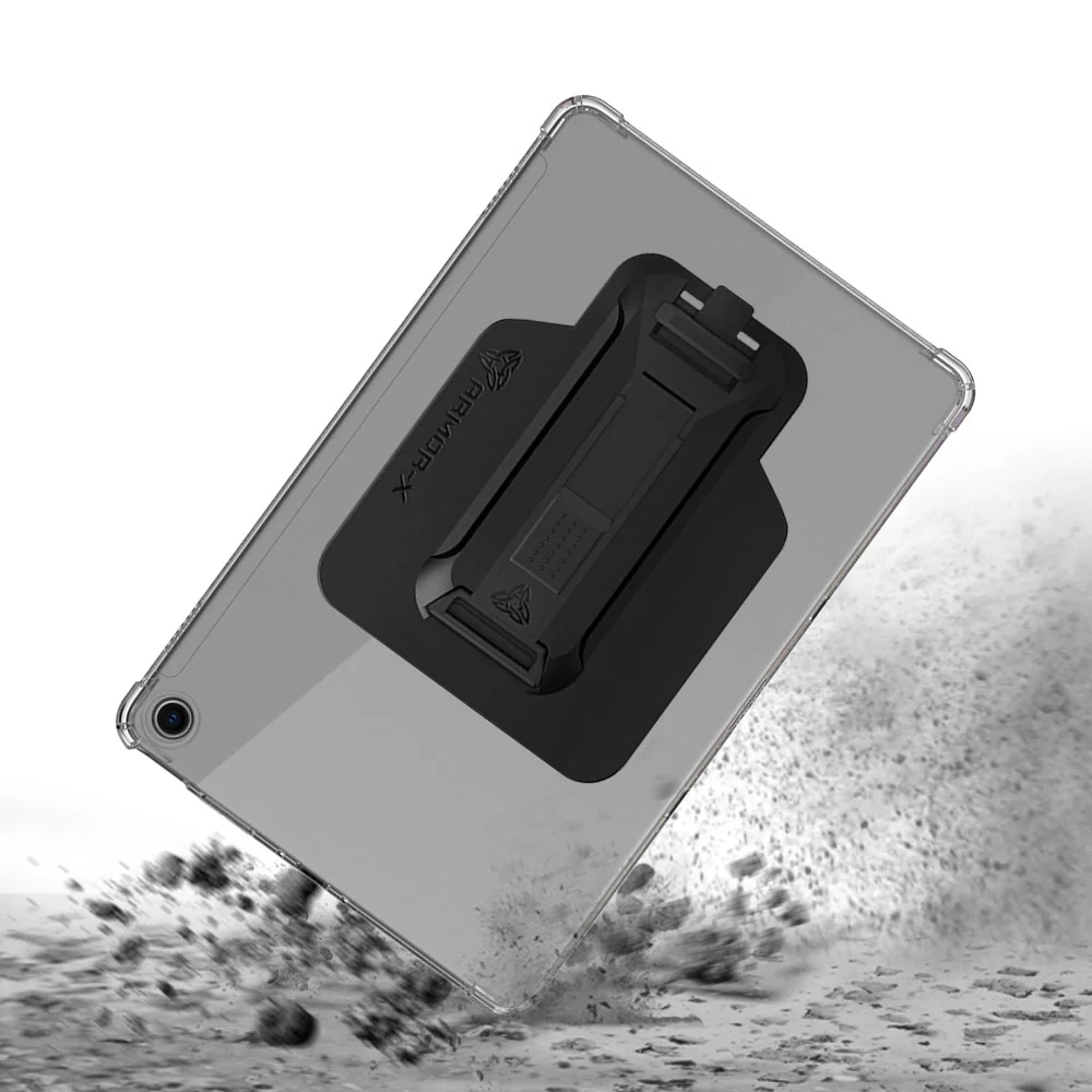 ZXS-AZ-FRMX11 | Amazon Fire Max 11 | 4 corner protection case w/ hand strap kick stand & X-mount - Image 10
