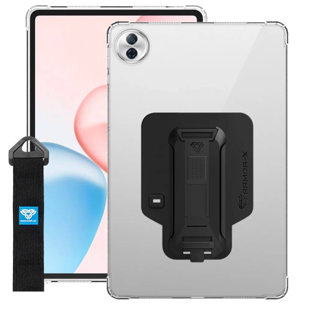 ZXS-HR-HN10 | Honor Pad 10 ( HEY3-W00 / HEY3-W10 ) | 4 corner protection case w/ hand strap kick stand & X-mount - Image 11