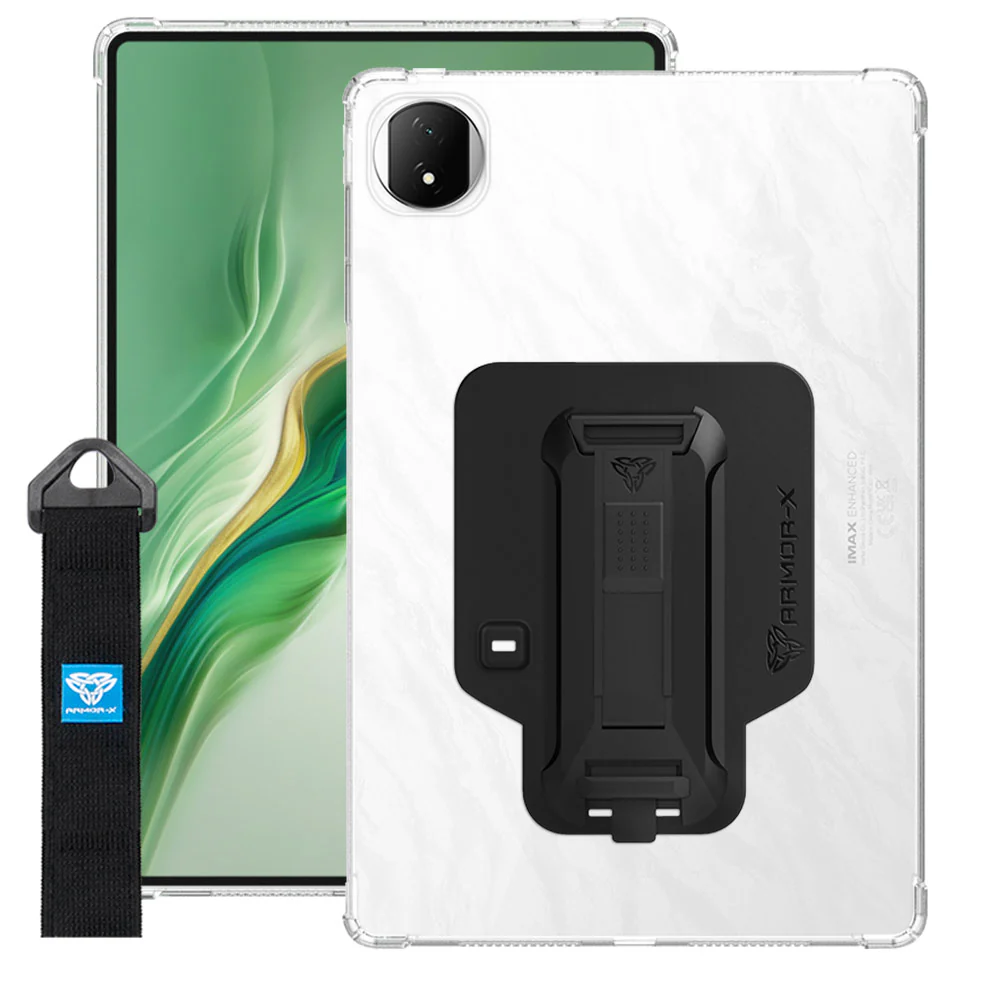 ZXS-HR-MGP2 | Honor MagicPad 2 ( ROD2-W09 ) | 4 corner protection case w/ hand strap kick stand & X-mount - Image 11