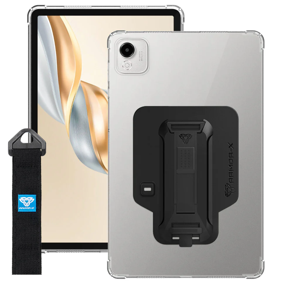 ZXS-HR-X9A | Honor Pad X9a | 4 corner protection case w/ hand strap kick stand & X-mount - Image 11