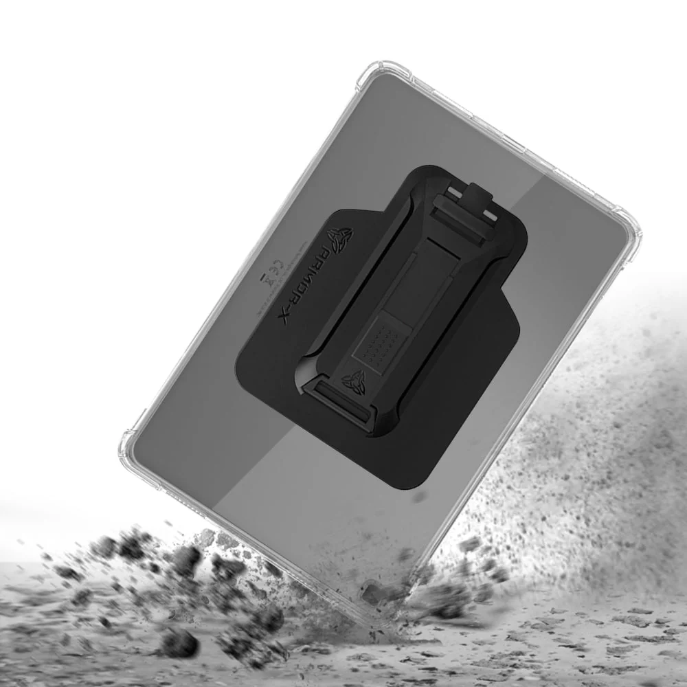 ZXS-HW-HN6 | Honor Pad X8 Lite | 4 corner protection case w/ hand strap kick stand & X-mount - Image 2