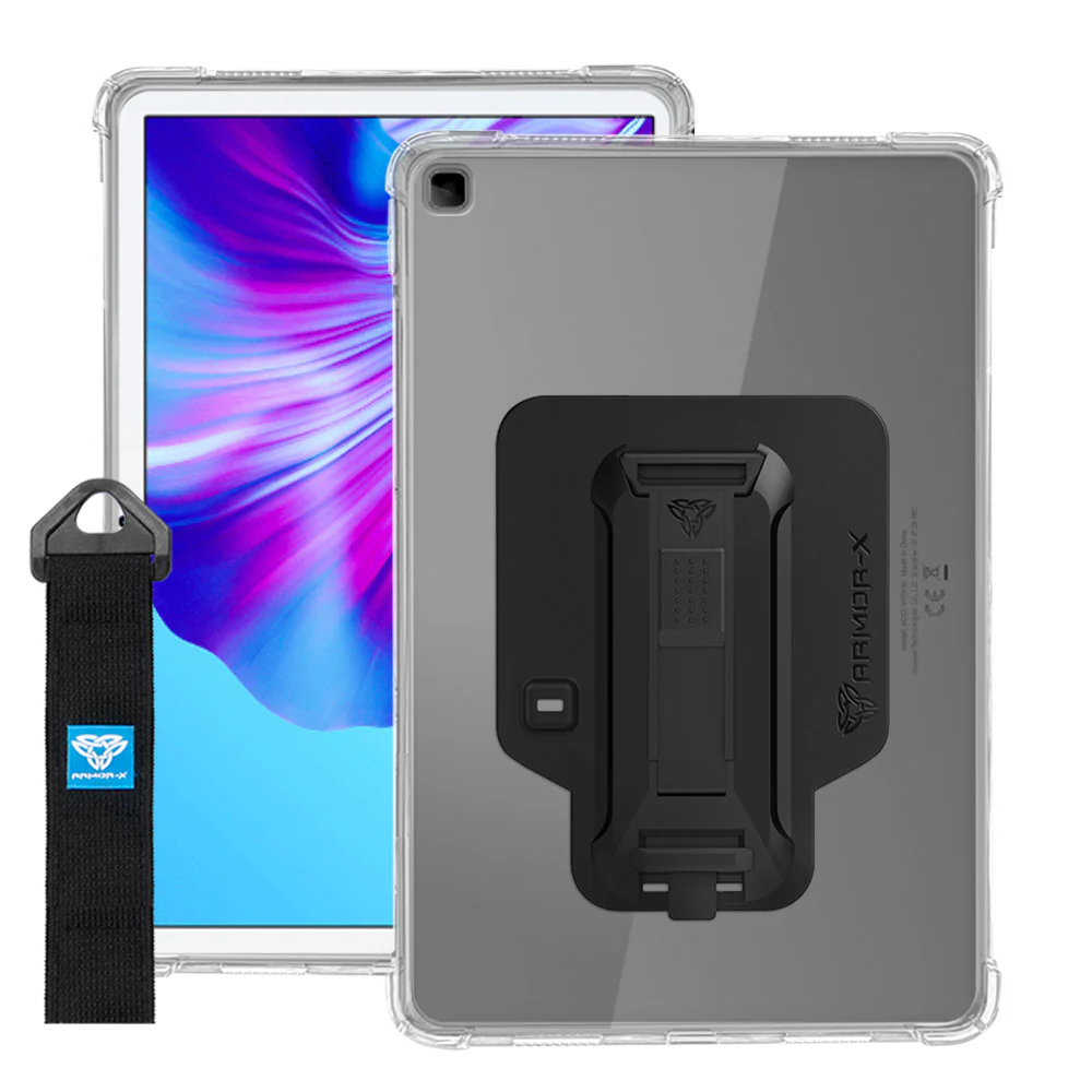 ZXS-HW-HN6 | Honor Pad X8 | 4 corner protection case w/ hand strap kick stand & X-mount - Image 11