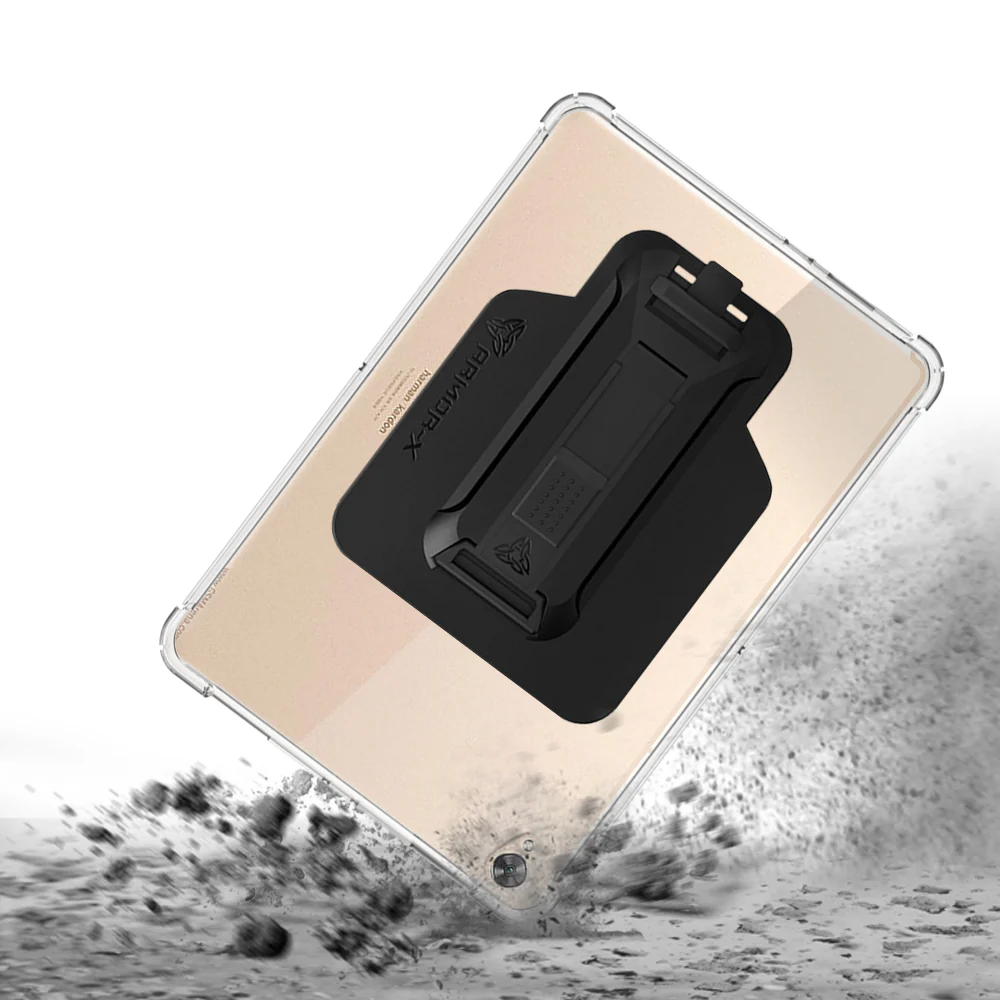 ZXS-HW-M6*10.8 | Huawei MediaPad M6 10.8 | 4 corner protection case w/ hand strap kick stand & X-mount - Image 9