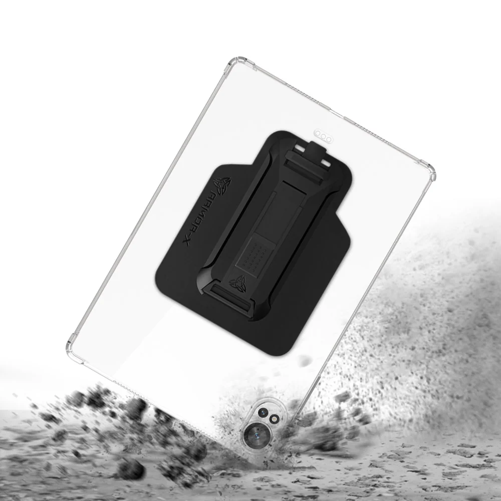 ZXS-HW-MTP-BKY | Huawei MatePad 12 X (2026) / (2025) LRT-W09 / (2024) BKY-W09 | 4 corner protection case w/ hand strap kick stand & X-mount - Image 8