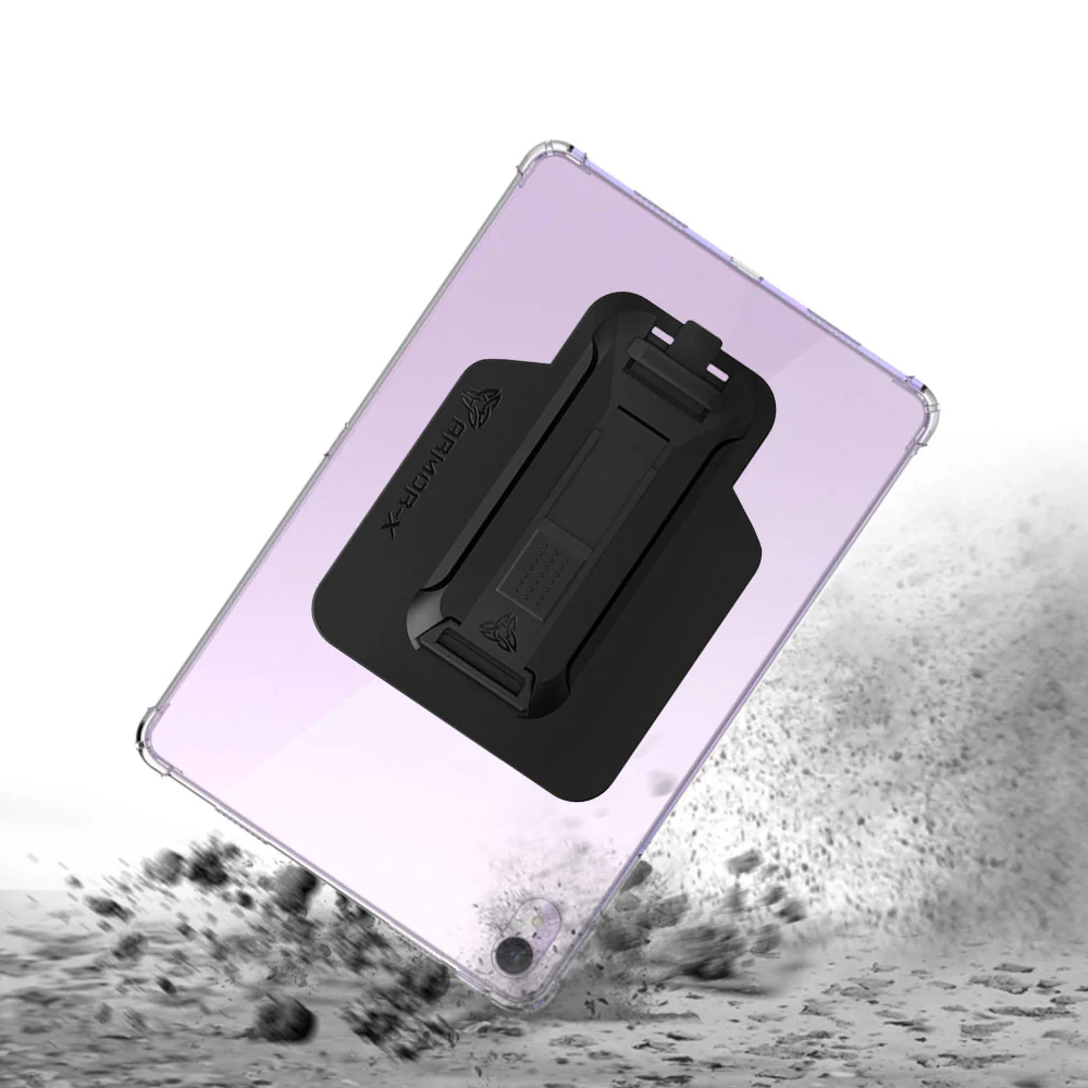 ZXS-HW-MTP_DBR | Huawei MatePad 11 (2023) DBR-W10 | 4 corner protection case w/ hand strap kick stand & X-mount - Image 8