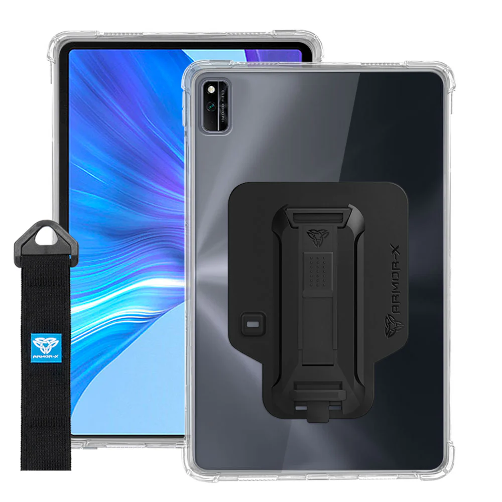 ZXS-HW-V6 | Honor V6 10.4 (NOT for Honor 6) | 4 corner protection case w/ hand strap kick stand & X-mount - Image 11
