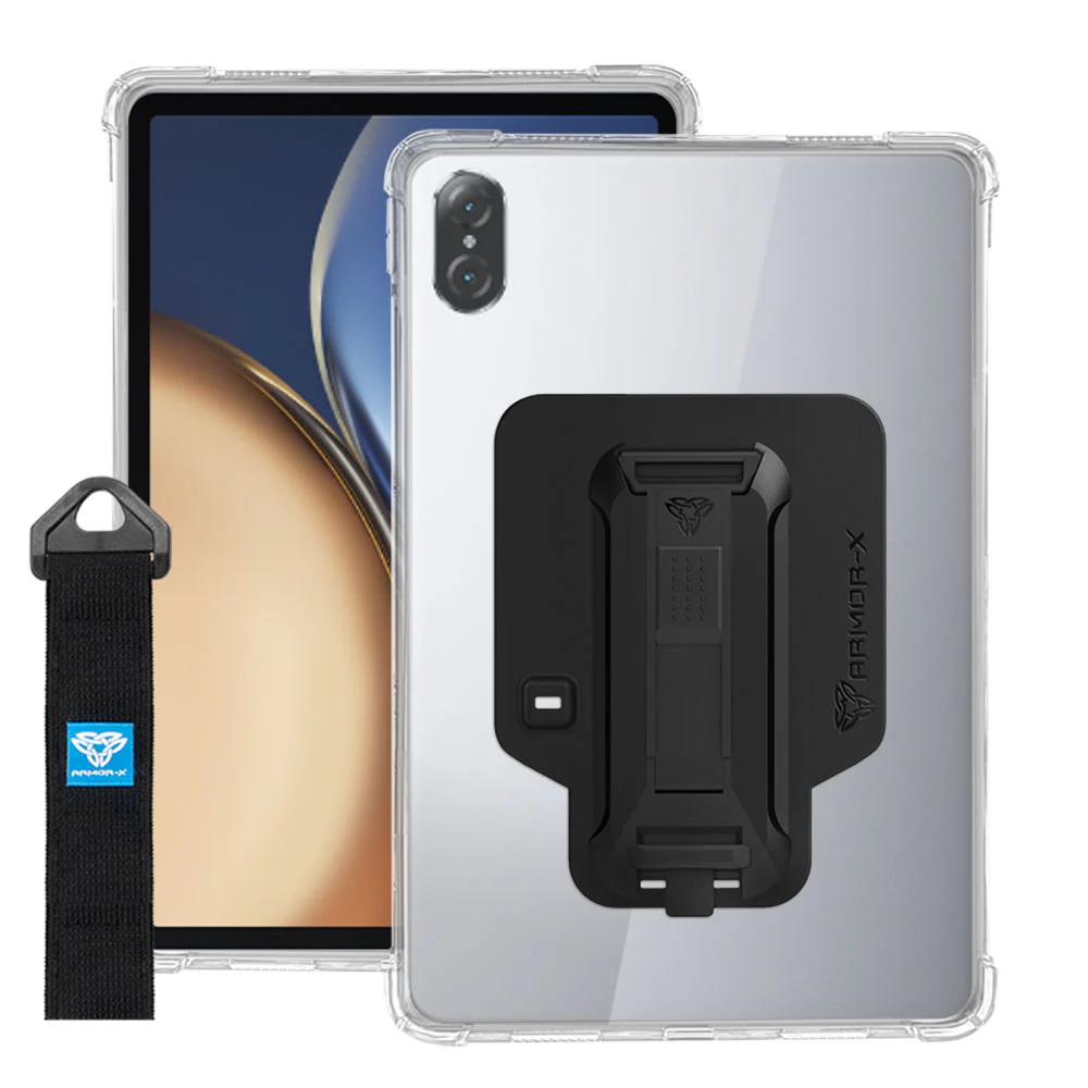 ZXS-HW-V7P | Honor Tablet V7 Pro | 4 corner protection case w/ hand strap kick stand & X-mount - Image 12