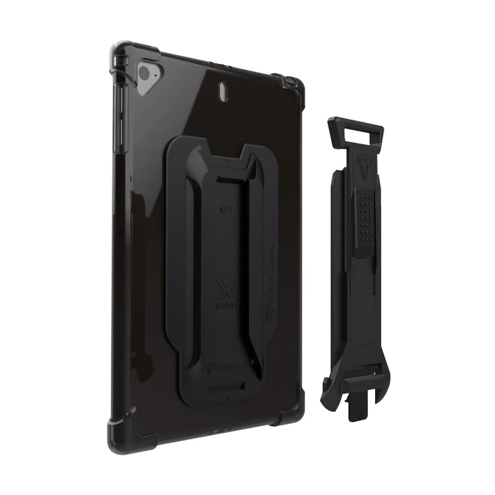 ZXS-iPad-M6 | iPad mini 6 | 4 corner protection case w/ hand strap kick stand & X-mount - Image 8