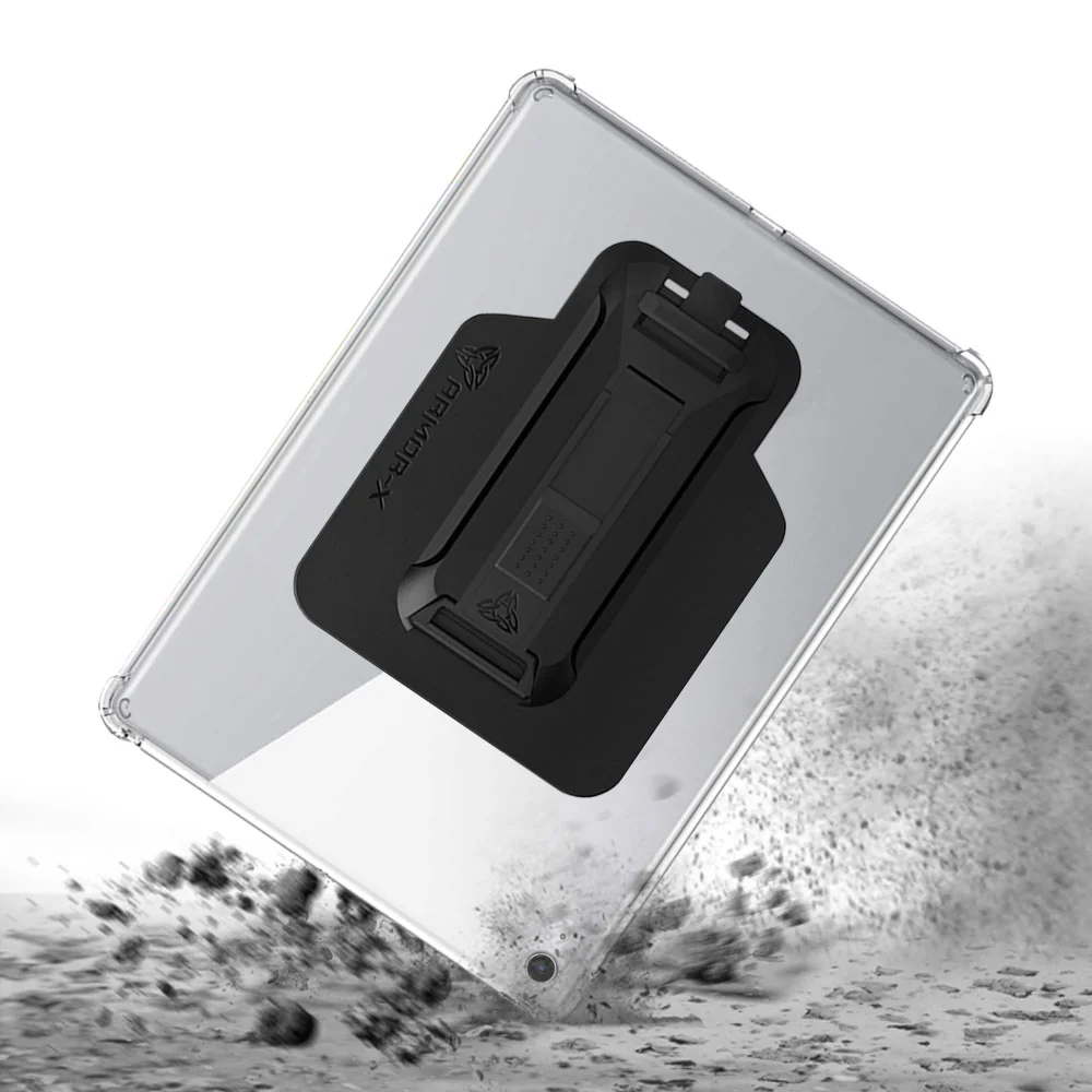 ZXS-iPad-N5CL | iPad 11-Inch (11th Gen / A16) | 4 corner protection case w/ hand strap kick stand & X-mount - Image 8
