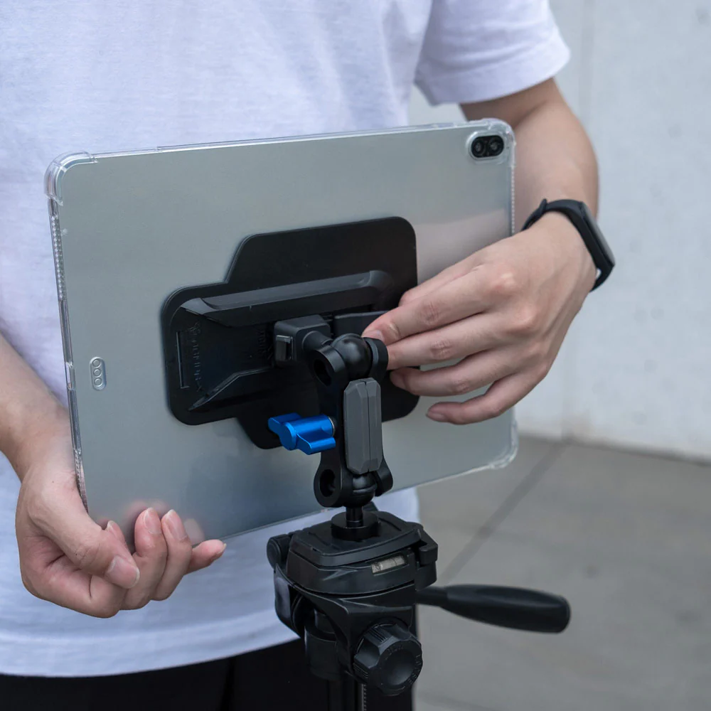 ZXS-iPad-PR4CL | iPad Pro 11 2018 | 4 corner protection case w/ hand strap kick stand & X-mount - Image 6