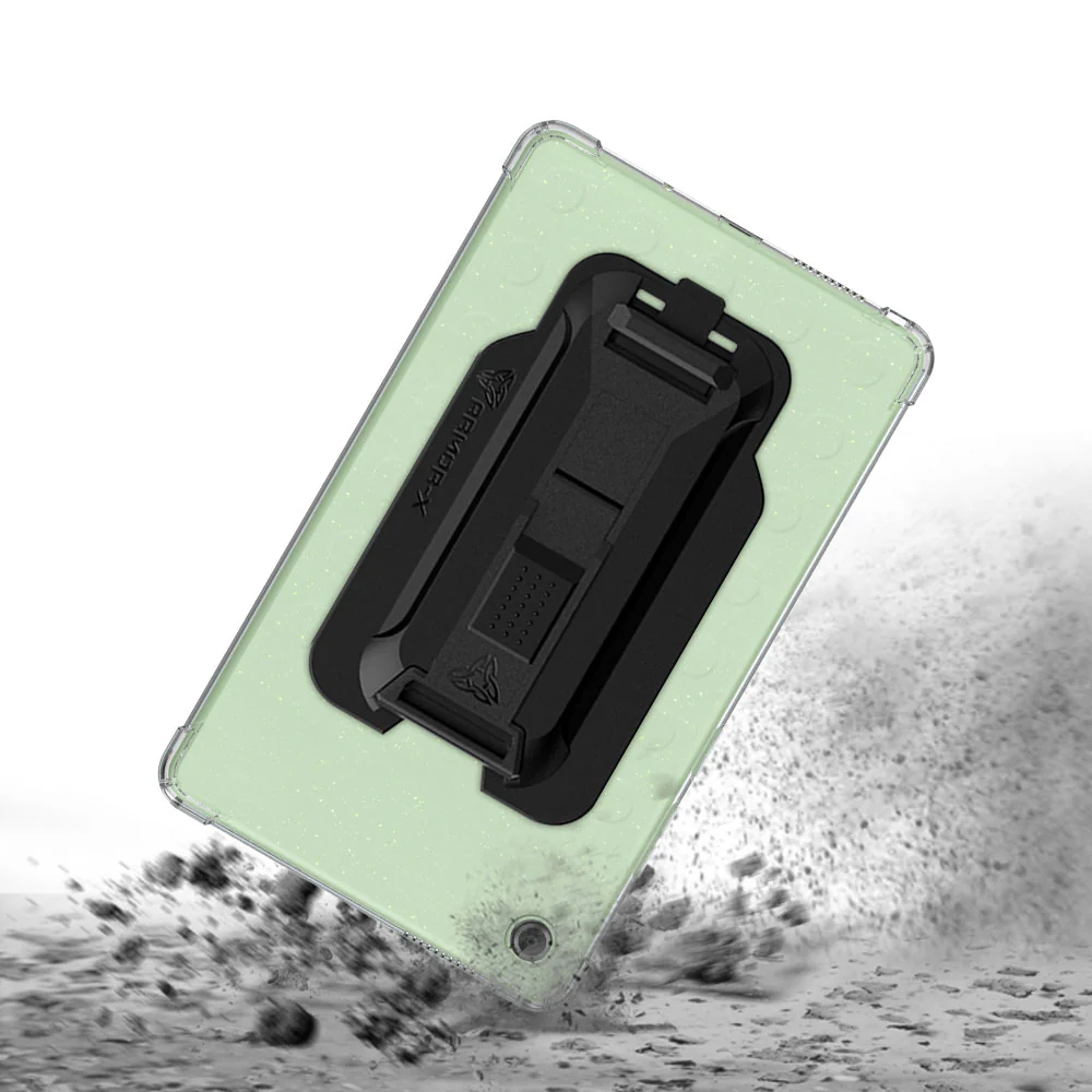 ZXS-LN-K9 | Lenovo Tab One TB305 | 4 corner protection case w/ hand strap kick stand & X-mount - Image 6