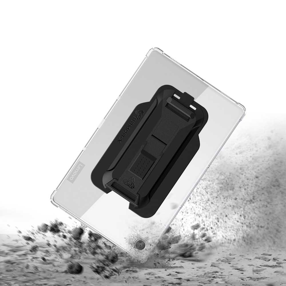 ZXS-LN-M8FHD | Lenovo Tab M8 (FHD) TB-8705 | 4 corner protection case w/ hand strap kick stand & X-mount - Image 6