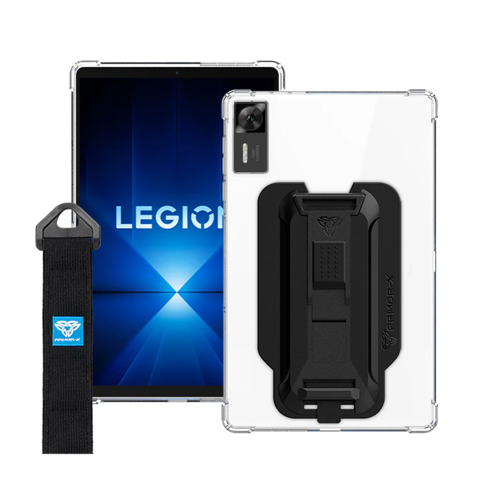 ZXS-LN-TB322 | Lenovo Legion Tab Gen 4 TB322 / Legion Y700 Gen 4 | 4 corner protection case w/ hand strap kick stand & X-mount