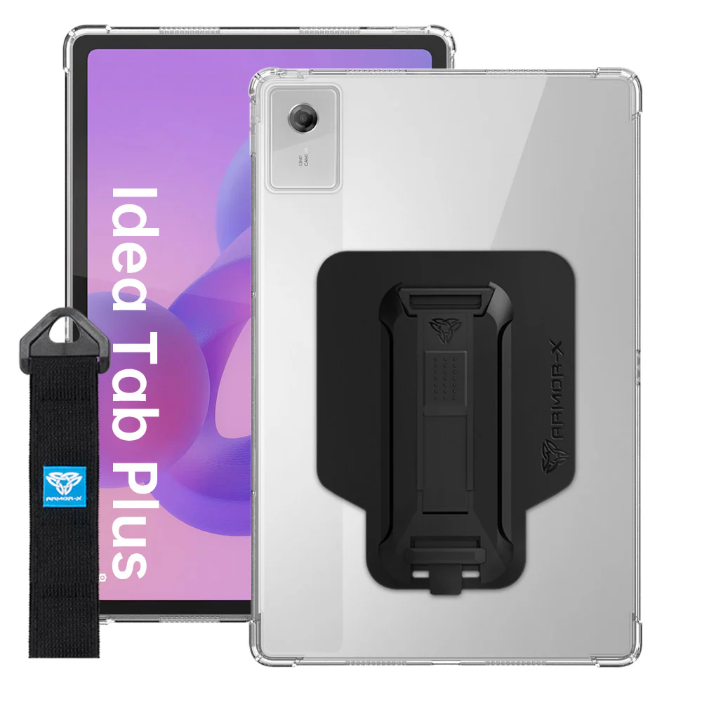 ZXS-LN-TB361 | Lenovo Tab K12 TB361 / Lenovo Idea Tab Plus ( 12.1" TB361 ) | 4 corner protection case w/ hand strap kick stand & X-mount - Image 2