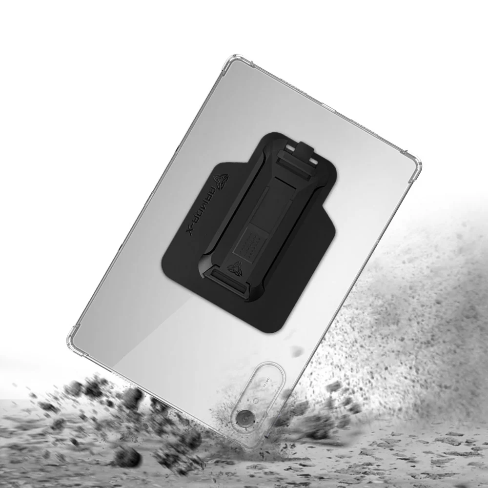 ZXS-LN-TB390 | Lenovo Idea Tab Pro (Gen 2) TB390 | 4 corner protection case w/ hand strap kick stand & X-mount - Image 9