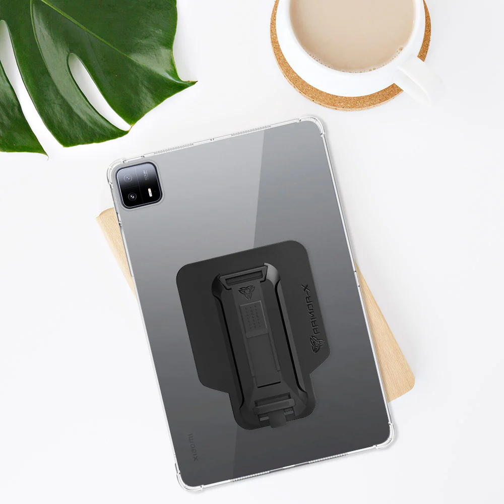 ZXS-Mi-PAD6MAX-14 | Xiaomi Pad 6 Max 14 | 4 corner protection case w/ hand strap kick stand & X-mount - Image 10