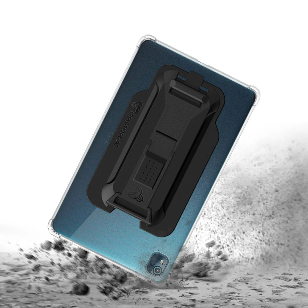 ZXS-NK-T10 | Nokia T10 | 4 corner protection case w/ hand strap kick stand & X-mount - Image 2