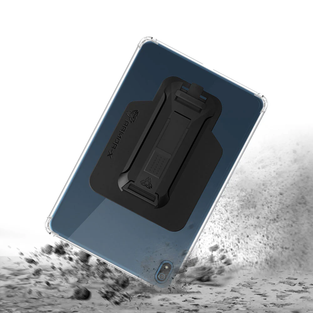 ZXS-NK-T20 | Nokia T20 | 4 corner protection case w/ hand strap kick stand & X-mount - Image 8