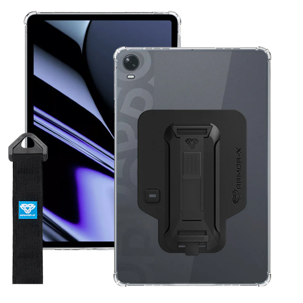 ZXS-OP-PAD1 | OPPO Pad | 4 corner protection case w/ hand strap kick stand & X-mount - Image 13
