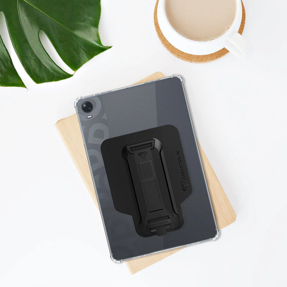 ZXS-OP-PAD1 | OPPO Pad | 4 corner protection case w/ hand strap kick stand & X-mount - Image 9